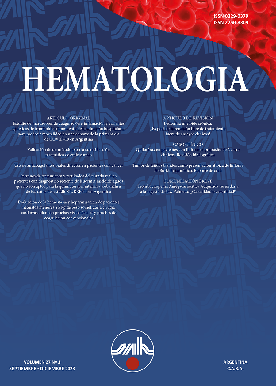 Revista Hematología