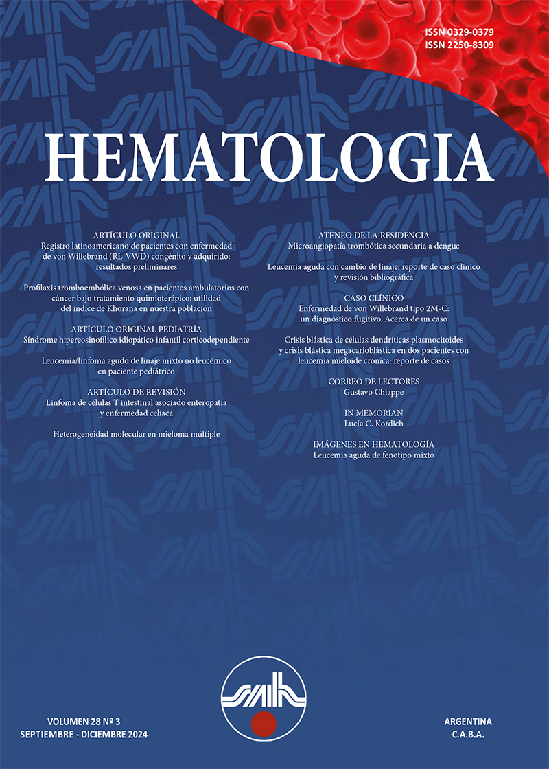 Revista Hematología