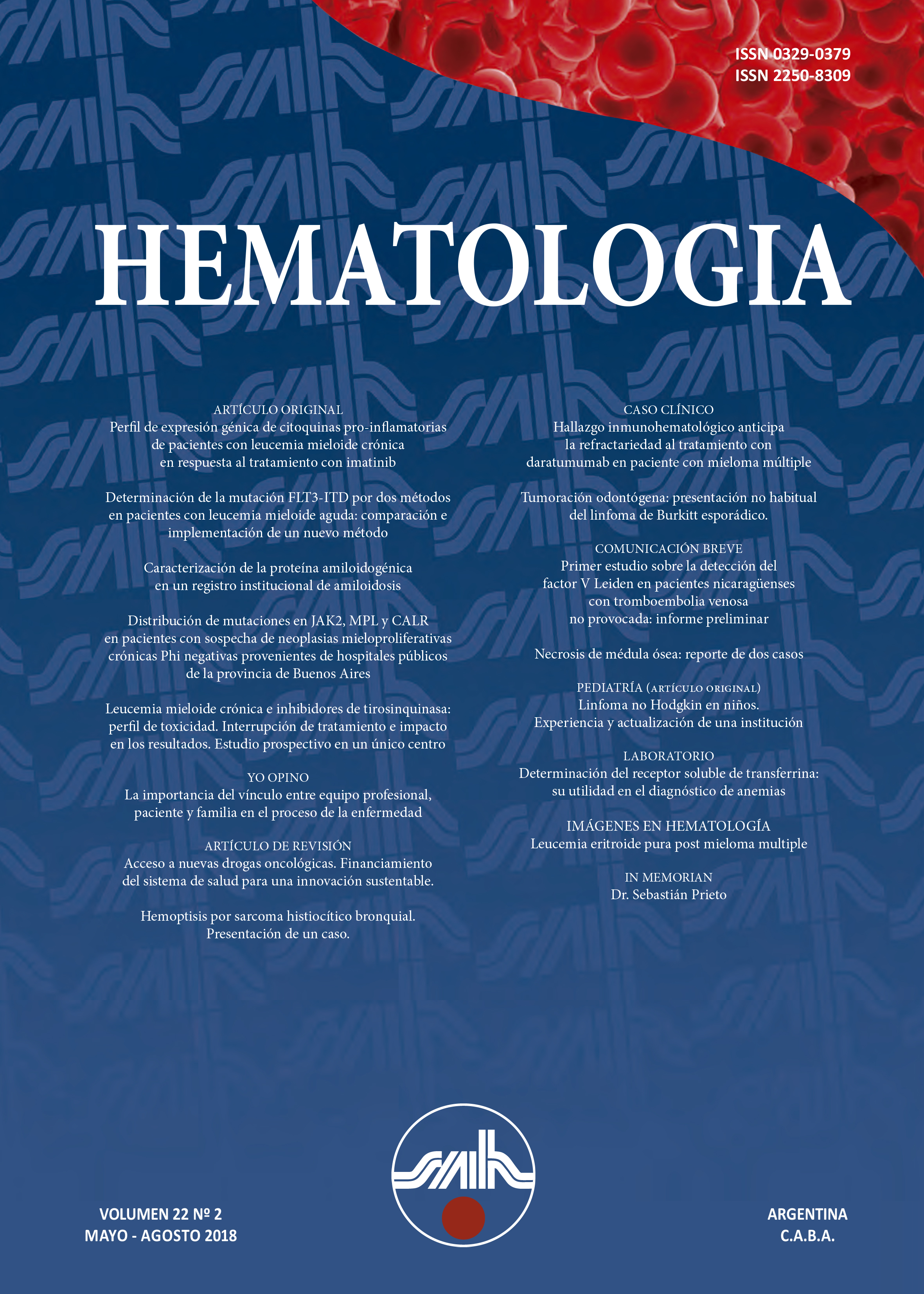 ISSN 2250-8309 (versión en línea) - ISSN 0329-0379 (versión impresa)